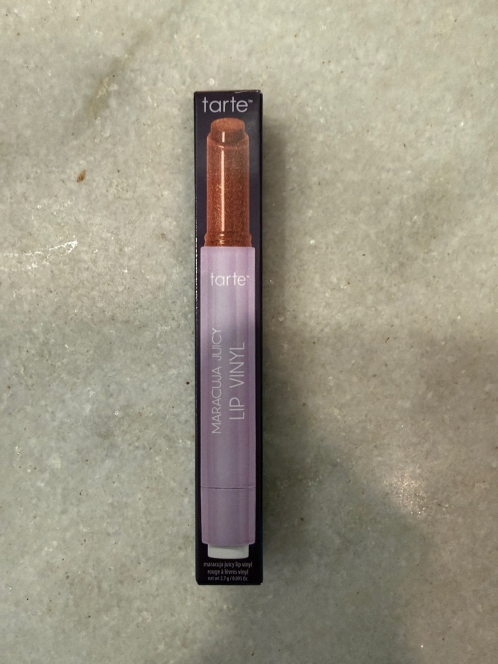 New Tarte Maracuja juicy lip vinyl shimmering cinnamon spice
